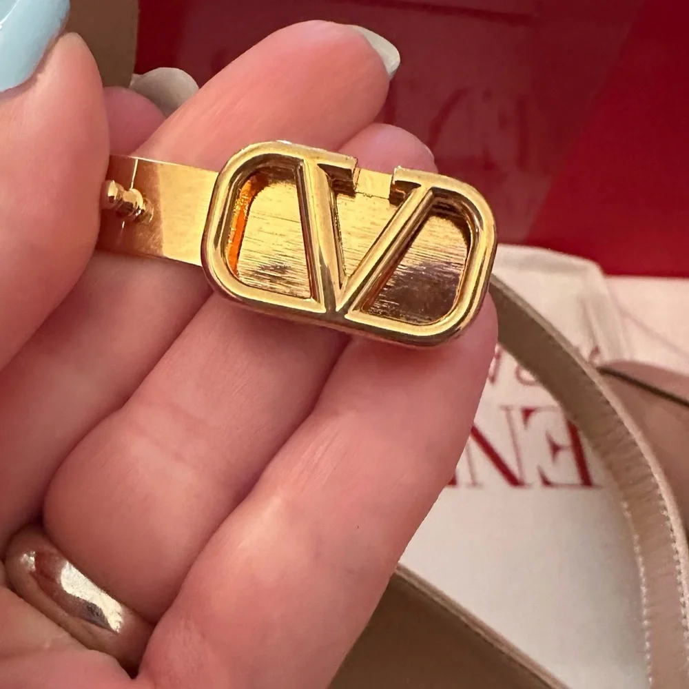 Valentino Garavani - Rose Tan-Go 60mm - patent leather pumps - VLogo - Size 39 - Picture 6 of 6